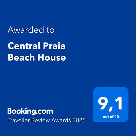 Central Praia Beach House Praia da Vitoria Bagian luar foto