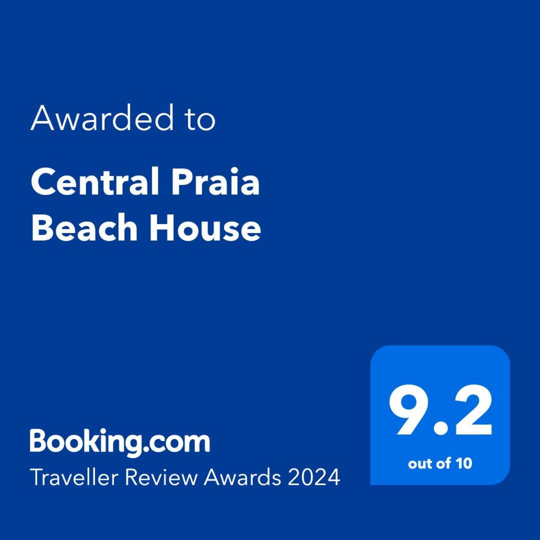 Central Praia Beach House Praia da Vitoria Bagian luar foto